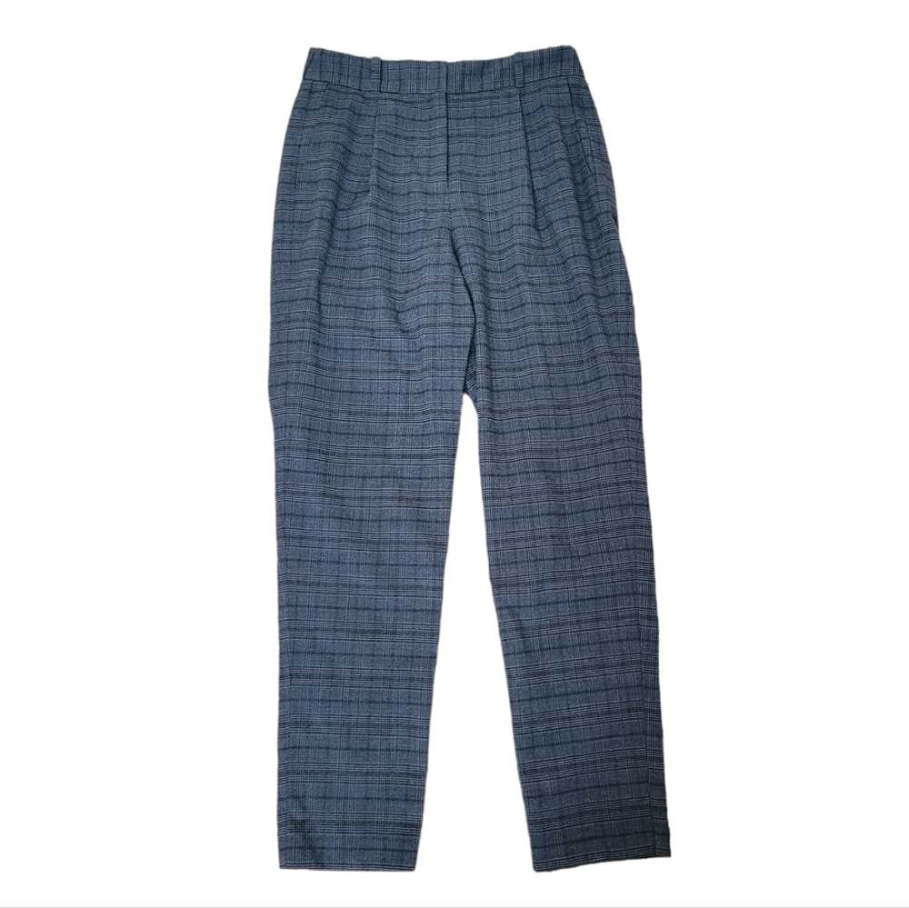 Frank And Oak Plaid Lined Trousers